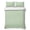 Auqamarin Beige, variant on Twin Quilt Set 68''x86'', Sage Green Striped Lightweight Summer Bedspread Coverlet Set with 2 Pillow Shams, Modern Simple Farmhouse Beige Breathable All Season Quilt Bedding for Dorm/Bedroom