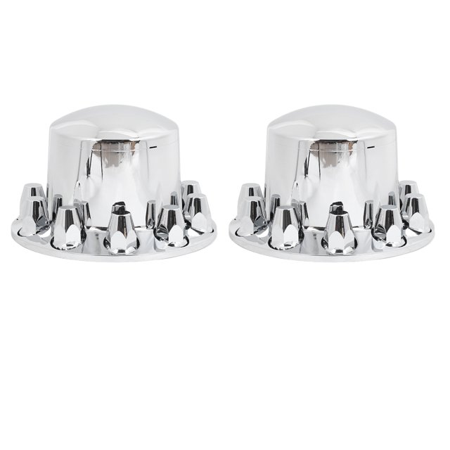 Kit De Cubiertas Del Eje De La Rueda Trasera, Cubiertas Del Eje Del Camión Evitan El óxido De Uso Duradero Para Vehículos Con Tuercas De Brida De 33 Mm