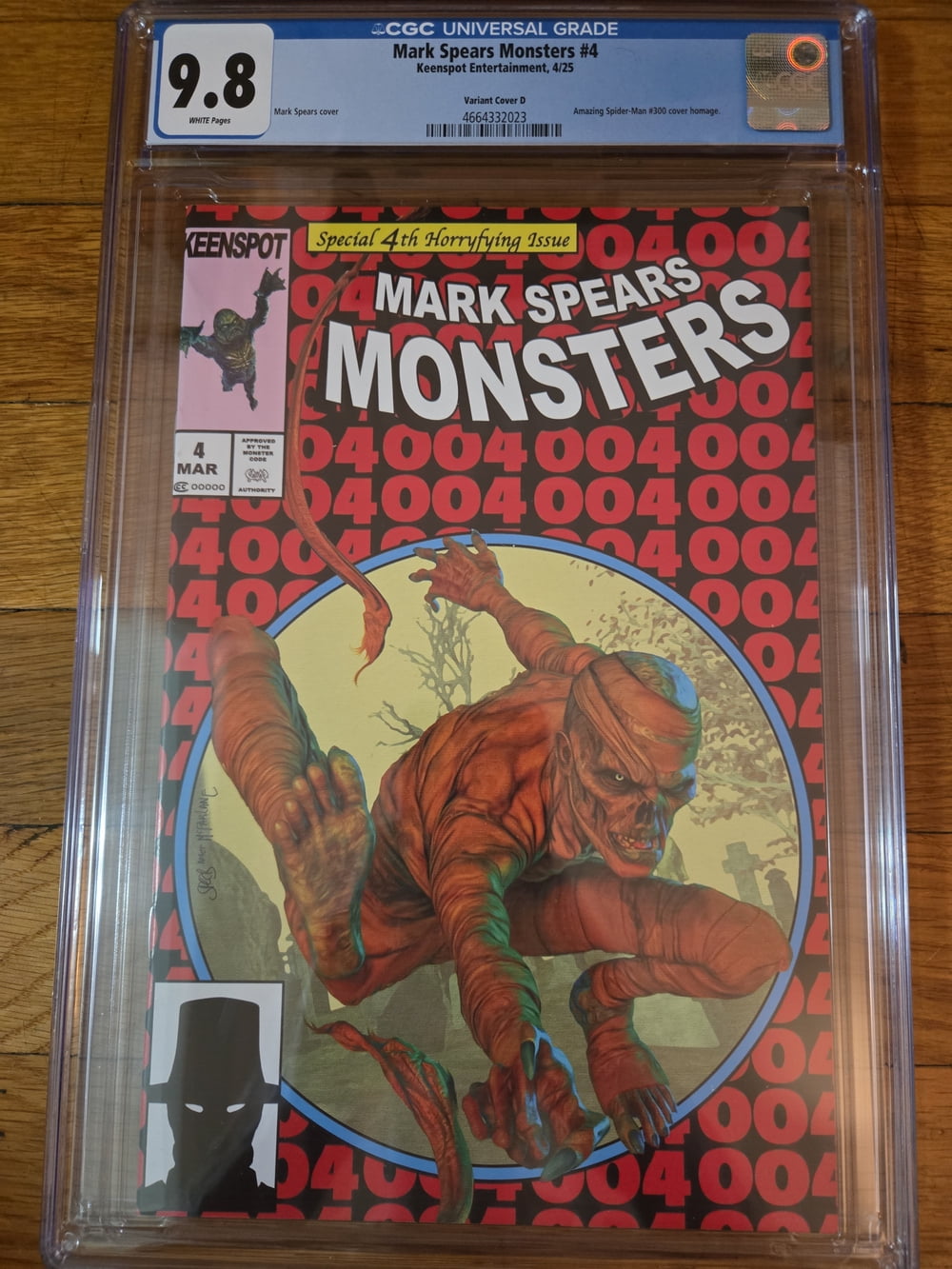 Cover of Mark Spears Monsters #4