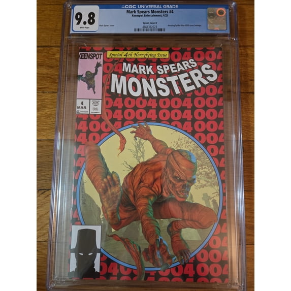 Mark Spears Monsters #4 - CGC 9.8 Comic Book