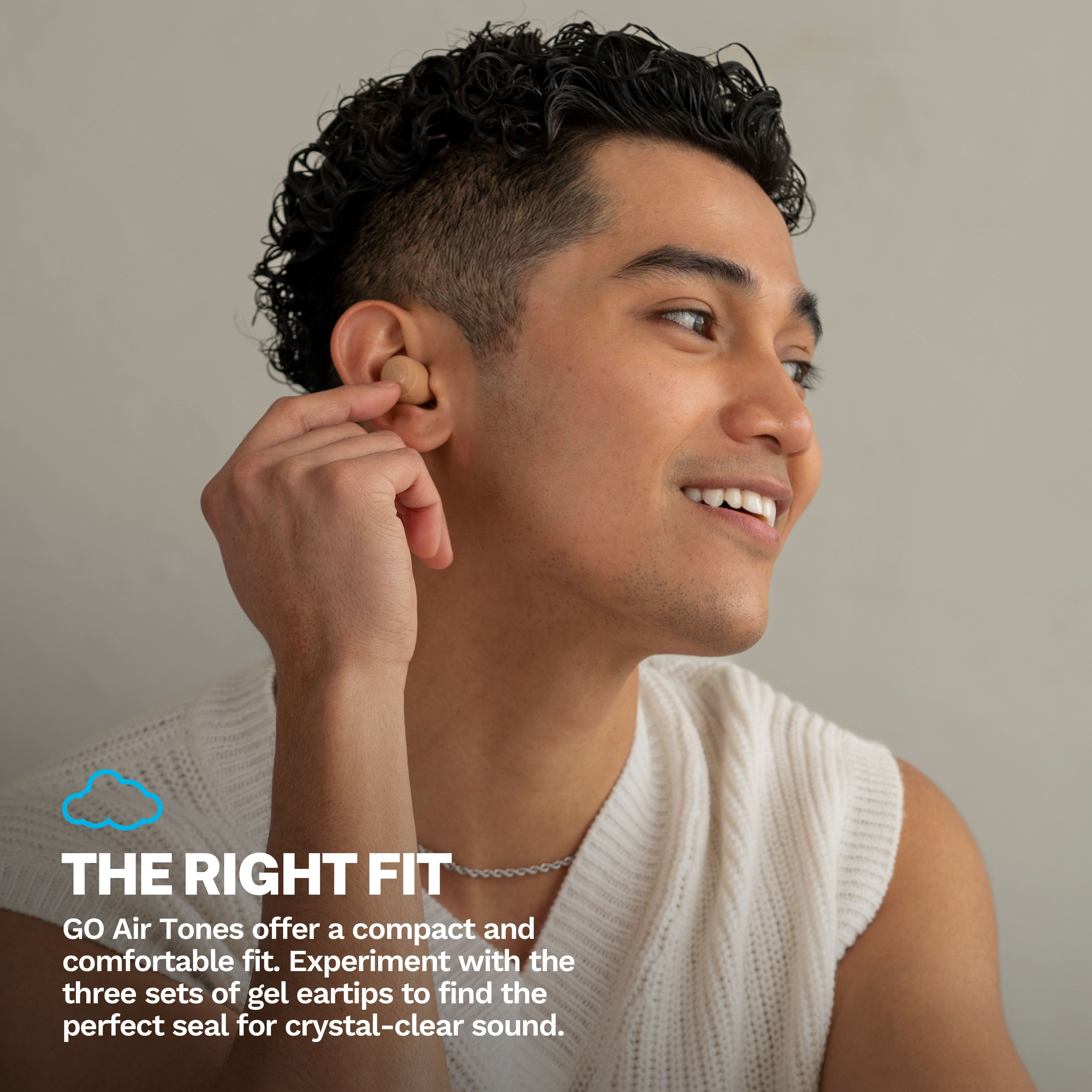 JLab Go Tones+ True Wireless Earbuds, Bluetooth, 35+ Hr Playtime, Customize Controls & EQ , 728 N