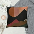 thumbnail image 2 of JEUXUS  Boho Modern Art Sun Moon Decorative Throw Pillow Covers, Minimalist Mountain Landscape Pillow Cases Cushion for Bedroom Living Room, Boho Nature Gifts for Girls Women,, 2 of 5
