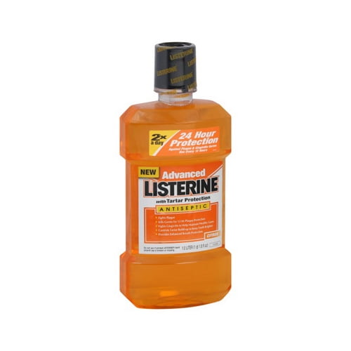 Listerine Ultraclean Antiseptic Mouthwash, Fresh Citrus 1.5 Lt, 2
