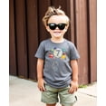 thumbnail image 4 of Olive Loves Apple 7th Birthday Rocket Astronaut Themed T-Shirts with Moon Balloon and Planets for Boys and Girls Granite Heather Shirt Youth Medium, 4 of 5