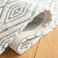 thumbnail image 5 of SAFAVIEH Marbella Winston Diamond Area Rug, Blue/Ivory, 4' x 6', 5 of 8