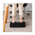 thumbnail image 4 of Reposapiés para debajo del escritorio en el trabajo, taburete para descansar los pies con rodillos, taburete de masaje para debajo del escritorio para el baño de la oficina en casa A, 4 of 5