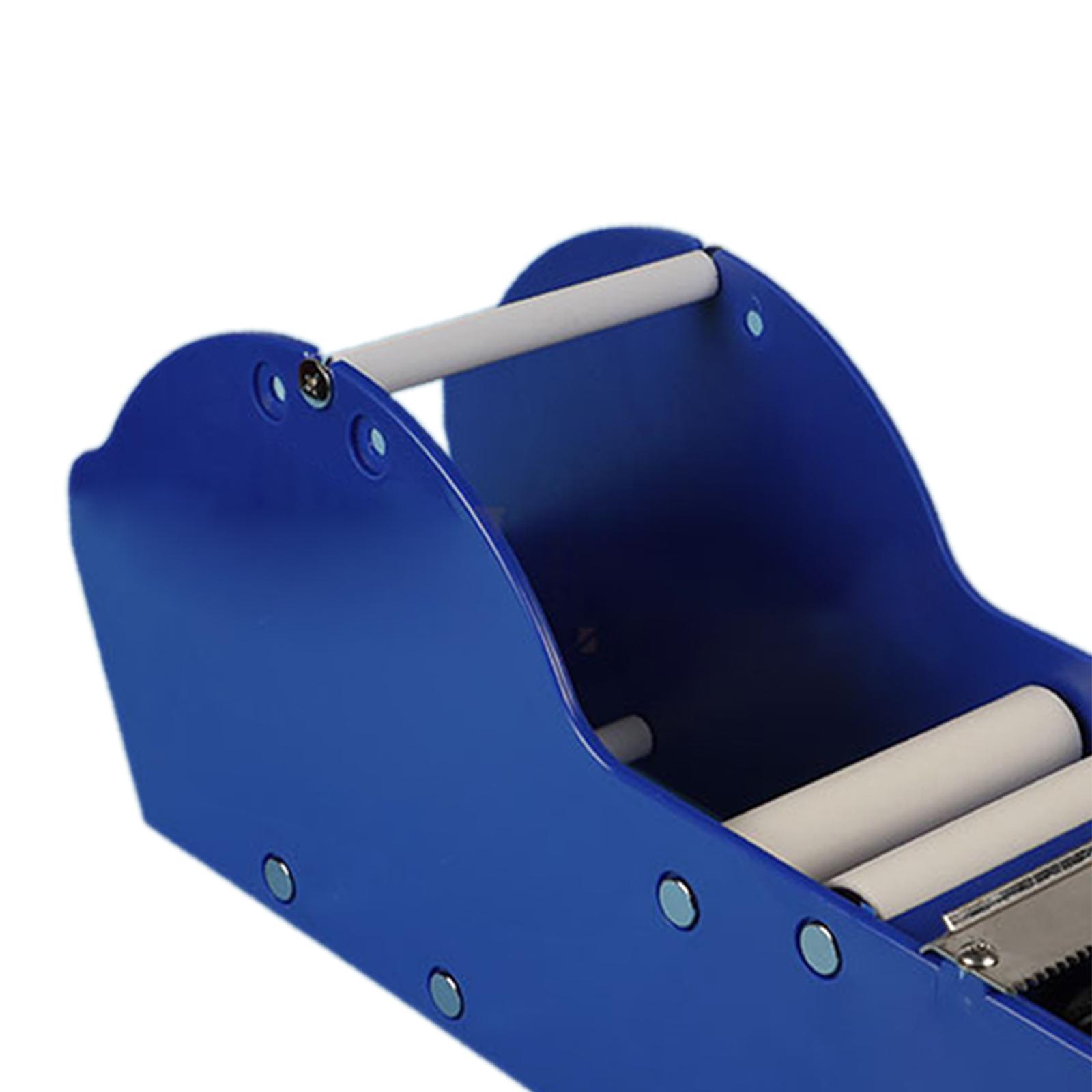 SunniMix Water Activated Tape Dispenser Cutter Portable Compact Gummed Tape Dispenser Blue