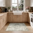 thumbnail image 4 of ATHOPE 2x3 Entryway Rug, Vintage Boho Medallion Rugs Non-Slip Soft Low Pile Washable Rug Large Distressed Rug Indoor Retro Carpet for Kitchen Bathroom Entrance, Beige, 4 of 8
