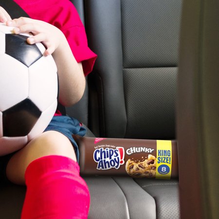 CHIPS AHOY! CHUNKY CHOCOLATE CHIP COOKIES, KING SIZE, 4.15 OZ