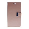 thumbnail image 1 of TopSave Goospery RICH MAX(6) Card Holder Leather Folio Wallet Flip Case For Iphone 7,8,SE(20), Rose Gold, 1 of 2