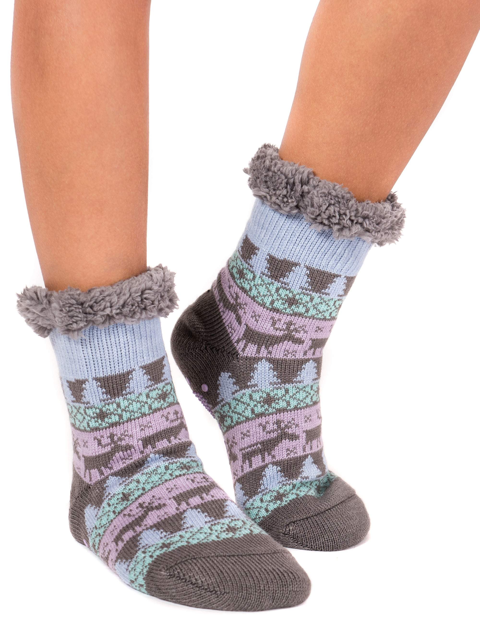 MUK LUKS® Women's 1Pair Fluffy Cabin Socks