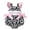 R-Pink, variant on Adeawade Cute Onesies For Girls 6-12 Months Crewneck Fly Sleeve Floral Embroider Romper Newborn Bodysuits Summer Baby Playsuit Pink