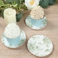 thumbnail image 1 of CUITING Lot de 10 - Assiettes Chargeures en Carton Rose/rose Doré 13” Plateau de Service Rond Jetable avec Bords Festonnés - 1100 GSM pour Réceptions de Mariage Banquets Événements, 1 of 11
