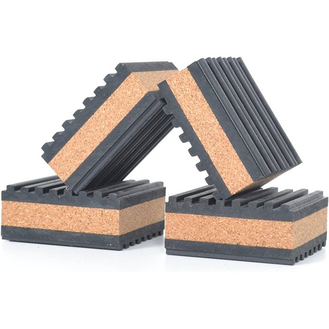 Sound Isolation Pads. Cork Pads for Turntables to Reduce Vibration