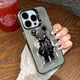 thumbnail image 3 of Case for IPHONE11 12 Color Silver Laser 3PROMAX 14PRO 15 15PRO Personality Anti-drop 15PROMAX Tide Cool Bear Mobile Phone Case, 3 of 5