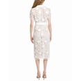 thumbnail image 2 of Badgley Mischka womens  Lace Shirtdress, 8, White, 2 of 3