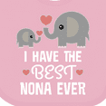 thumbnail image 4 of Inktastic Best Nona Ever Grandchild Boys or Girls Baby Bib, 4 of 4