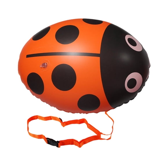 Swim Buoy Inflatable Dry Bag Safety Float Waterproof PVC Material Adjustable Belt for Swimmers Water Sports