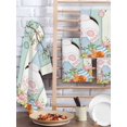 thumbnail image 2 of Easter Kitchen Dish Towels for Drying Dishes Set of 4, Spring Watercolor Bunny Eggs Wood Grain Teal Blue Waffle Weave Microfiber Hand Tea Bathroom Towels Quick Dry & Absorbent Towel 15.7x23.6, 2 of 7