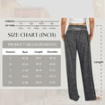 thumbnail image 3 of SWQZVT Womens Sweatpants Wide Leg Yoga Pant for Women Casual Stretchy Palazzo Women Pants Black Grey Light Weight Soft Lounge Pants XL, 3 of 9