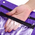 thumbnail image 4 of Uxcell Expandable Pencil Pouch for 3 Rings Binder, 1 Pack Oxford Cloth Zipper Binder Pouch Pencil Case Purple, 4 of 6