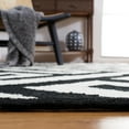 thumbnail image 5 of SAFAVIEH Four Seasons Mihail Geometric Area Rug, Ivory/Black, 3'6" x 5'6", 5 of 9