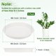 thumbnail image 3 of Uxcell 5-Pack Bandejas de Plástico para Plantas, Bandejas de Agua para Macetas de 8 Pulgadas para Interiores/Exteriores, Bandeja de Goteo para Macetas [9 Pulgadas OD, Blanca], 3 of 6