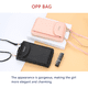 thumbnail image 5 of Cartera de cuero Bolso de hombro de cuero de PU Monedero Bolso bandolera Cartera Bolsa de almacenamiento para tarjetas de dinero, Negro Vogacara AP001028-03, 5 of 7