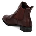thumbnail image 2 of DbDk CINCO-2 Womens Side Elastic Panel Chunky Heel Chelsea Pull-On Ankle Boots, 2 of 6