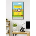thumbnail image 2 of Peanuts: Classic - Lucy's Psychiatric Help Wall Poster, 22.375" x 34" Framed, 2 of 5