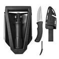 thumbnail image 3 of Camillus Quest Pack, 22" Folding Shovel, 8" Fixed 3.5" Blade Knife, Firestarter and Whistle, Gray, 3 of 32