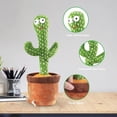 thumbnail image 3 of Cactus Bailarín 3-EN-1 SAYCHEESE Juguete habla y graba SAY CHEESE Cactus Parlante Verde, 3 of 6