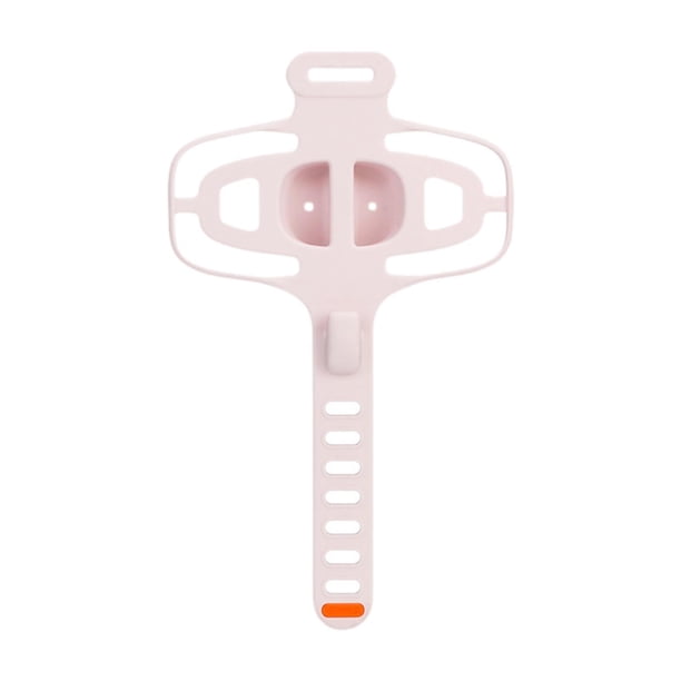 Soporte para teléfono de bicicleta con correa de silicona de fácil instalación Soporte para teléfono móvil para Rosa