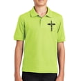 thumbnail image 4 of LNMQLPDBS Girls School Uniform Shirts Button Down Lapel Shirt Breathable Golf Collared Short Sleeve T-Shirt Teens Soft Summer Uniform Tops, 4 of 8