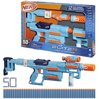 New Hasbro NERF Bandolier Strap Kit w/ 2 Quick-Reload Clips & 24 System  Darts