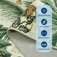 thumbnail image 6 of Garvee 10x13 Jungle Animal Print Area Rugs Living Room Rug, Washable Rug Forest Botanical Bedroom Carpet with Non Slip Backing for Dining Room, Green, 6 of 8