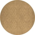 thumbnail image 1 of Ahgly Company Indoor Round Oriental Brown Industrial Area Rugs, 5' Round, 1 of 4