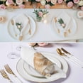 thumbnail image 3 of Funny Bunny Cloth Napkins, Cute Art Fun Lovely Animals on Toilets Washable and Reusable Dinner Napkins Set of 2, Table Napkin for Kitchen Party Birthday Wedding Hotel Housewarming 20"x20", 3 of 9