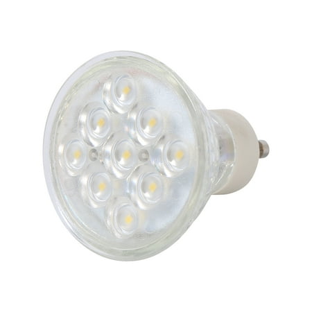 

3W GU10 LED Spotlight Bulb 220-240V SMD2835 9 Beads Cool White Pack of 10 Ficarrico