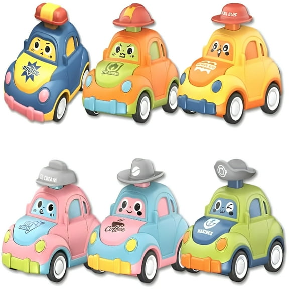 BESTSKY Smart Self-Driving Kid Cruisers Push Toy Cars Interactive Play Vehicles for Toddlers Boys 1-5 Years