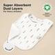 thumbnail image 4 of Baberos KeaBabies de algodón orgánico superabsorbentes, paquete de 8 unidades, 4 of 9