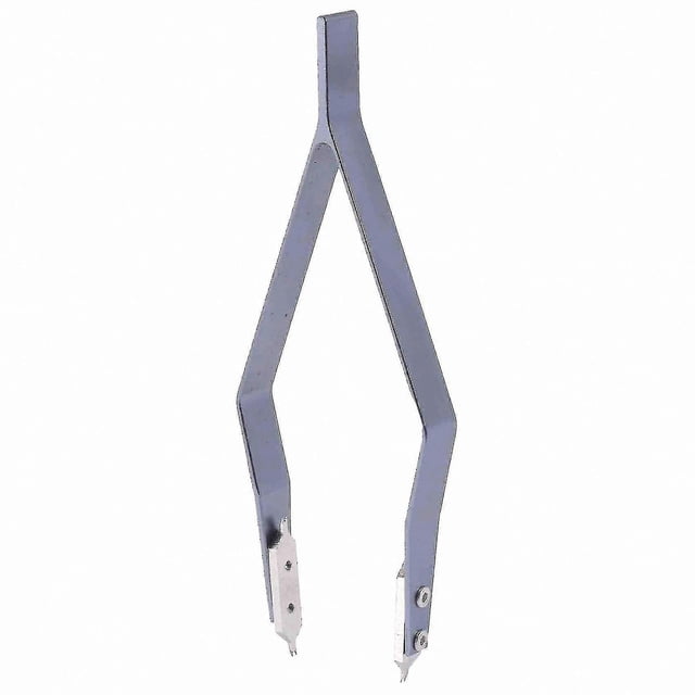 Watch Repair Tweezers Stainless Steel V-Type Spring Bar Tool for Adjusting and Servicing Timepieces