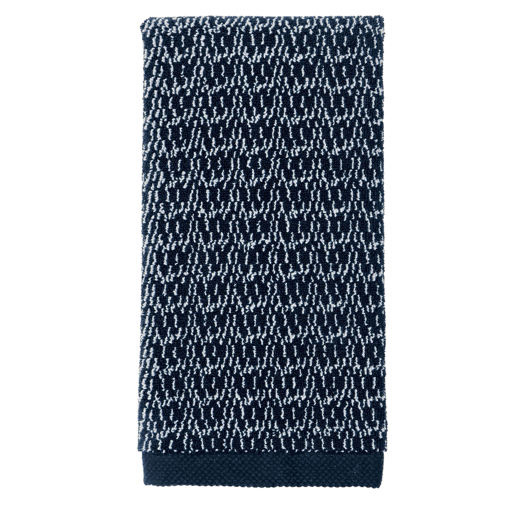 Better Homes & Gardens Signature Soft Cotton Melange 6 Piece Bath Towel Set,Blue Admiral