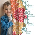 thumbnail image 3 of Blackout Kids Curtains,Boho Bohemia Pioneer Flower Art Childrens Insulated Curtains Set Of 2,Bedroom Essentials,Toddler Room Decor 42"x84"(106x213cm), 3 of 4
