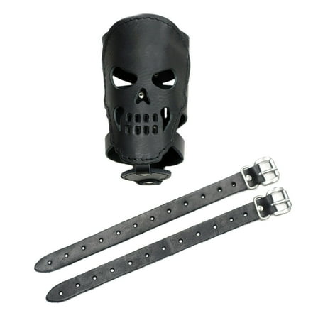 Motorcycle Biker Drink Holder Leather Coffee Water Bottle Cup Holder with Skull Gift Auto Car-styling Bicycles Universal