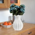 thumbnail image 4 of FESTFENDS 2Ud Flor Artificial Peonía Azul Para Hogar Y Ramo De, 4 of 6
