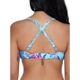 thumbnail image 2 of Square Neck Underwire Bralette Bikini Top Swimsuit, 2 of 6