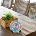 thumbnail image 5 of DECORNIJIA 2 Pcs Décoration en Forme de Roue en PVC Multicolore pour Bureau et Maison, 5 of 5
