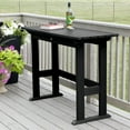 thumbnail image 3 of Highwood Lehigh Balcony Table - Counter Height, Outdoor, Eco-friendly, Synthetic Wood, 3 of 5