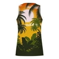 thumbnail image 4 of DDAPJ pyju Summer Vacation Tank Tops for Men,Palm Tree Tanks Tops for Mens Cool Printed Graphic Sleeveless Tank Top Muscle Shirt for Workout Gym Jogging, 4 of 5